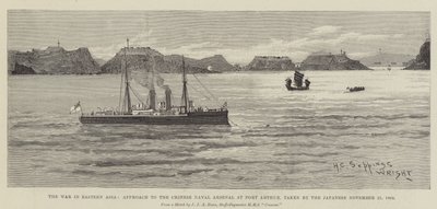 The War in Eastern Asia, Approach to the Chinese Naval Arsenal at Port Arthur, Taken by the Japanese 21 November 1894 by Henry Charles Seppings Wright
